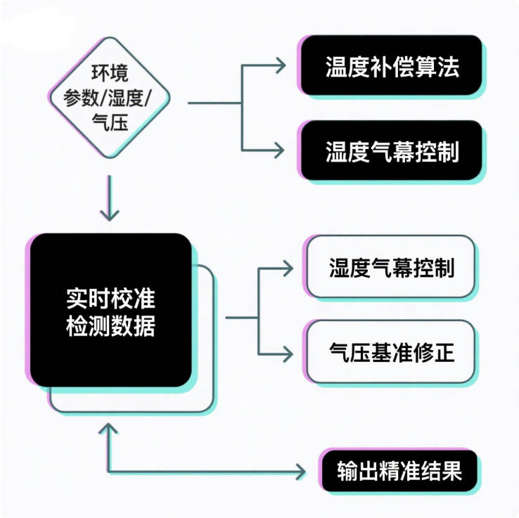 多参数实时补偿技术工作流程