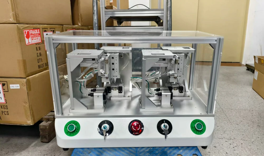 华府兄弟汽车线束气密性检测仪工装部分