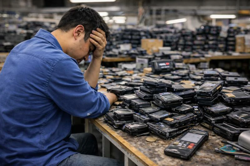 报废的GPS定位器