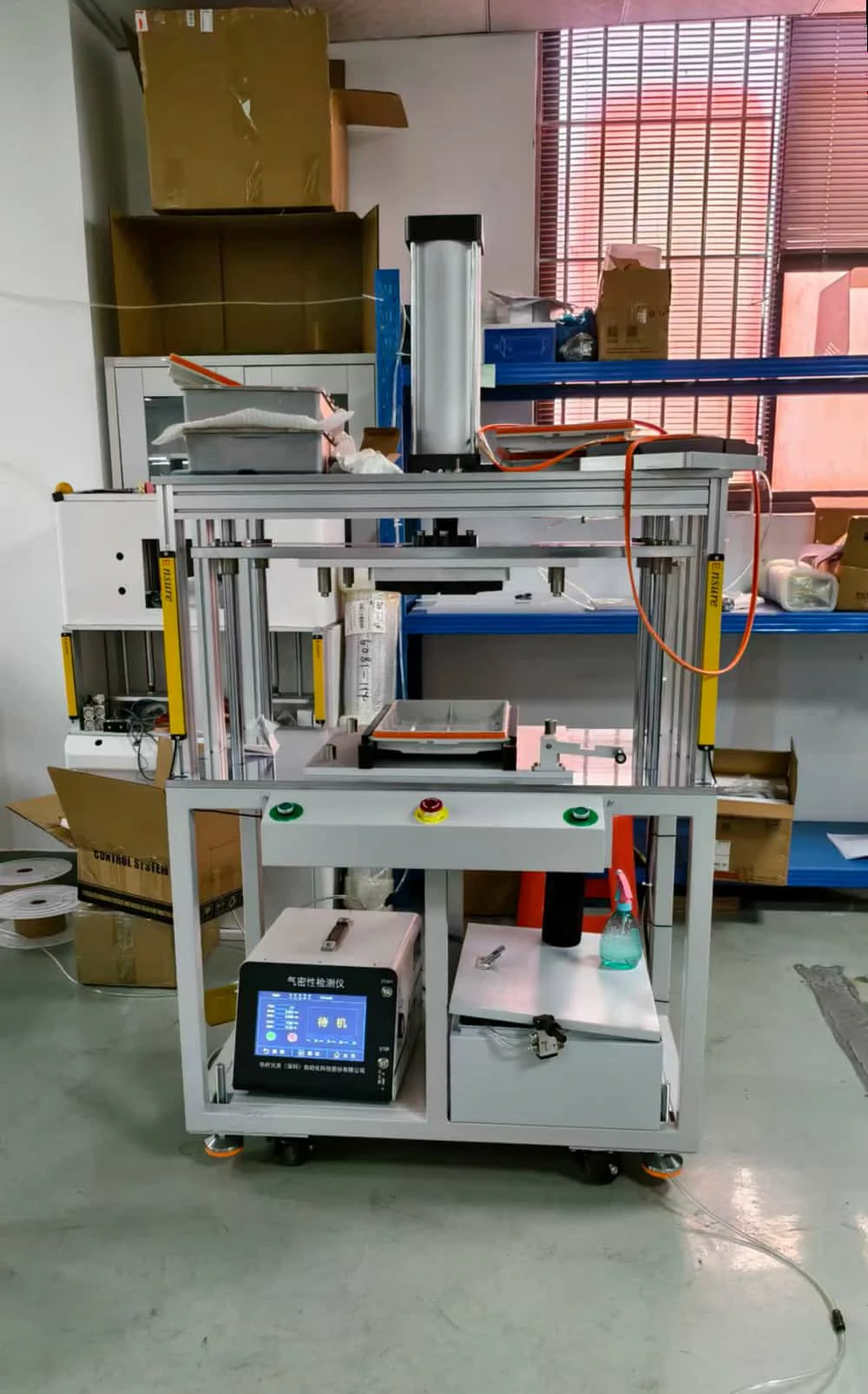 空调部件盖专用气密性检测一体机